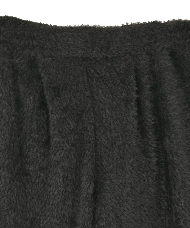 Green Parks フェザーレースジャガードパンツ Black