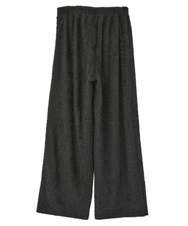 Green Parks フェザーレースジャガードパンツ Black