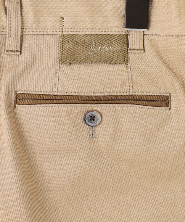 JOSEPH ABBOUD 【25SS・ウエストも伸びる！オーガニックコットン使用】ハイパワーオーガニックピケ パンツ キャメル系7
