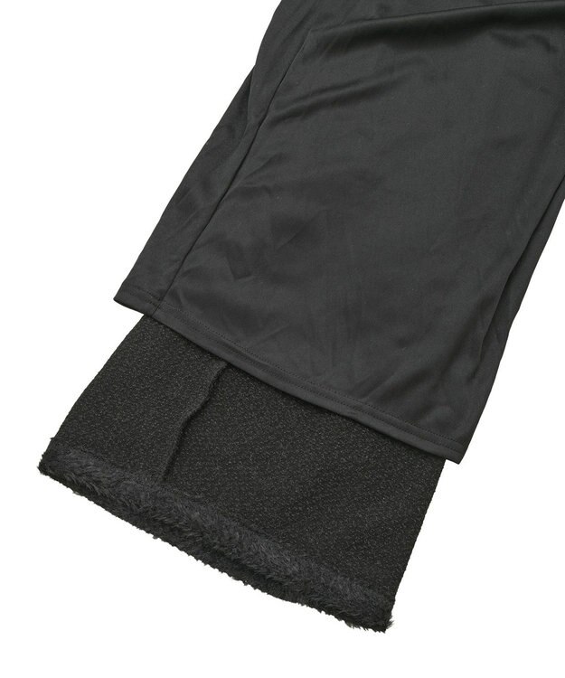 Green Parks フェザーレースジャガードパンツ Black