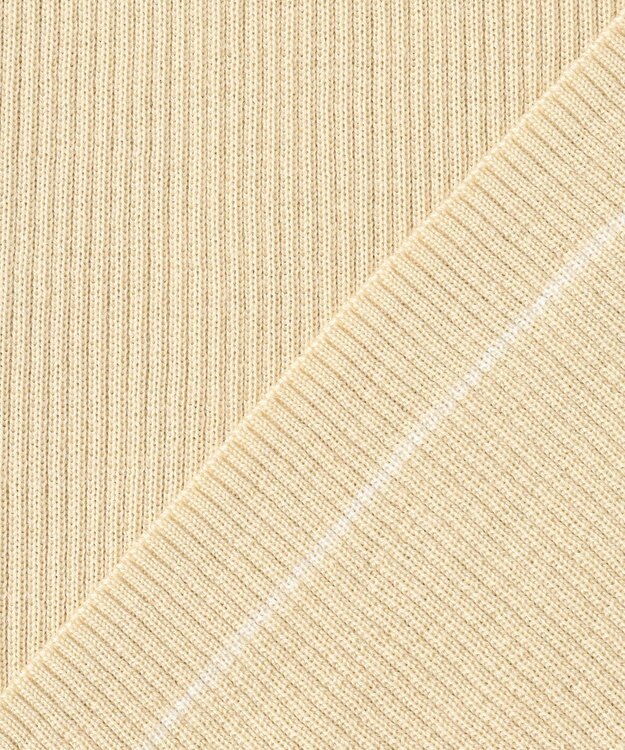 JOSEPH 【洗える】ウールリブ　ラウンドネックニット Pale Olive