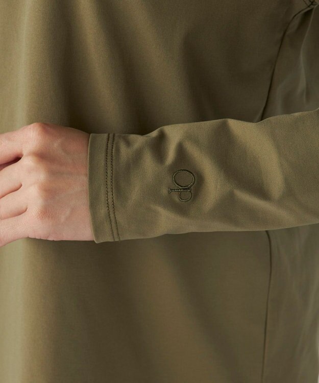 OP／FILA 【Ocean Pacific】らくティブ｜ラッシュロンT+レギンス2点セット カーキ