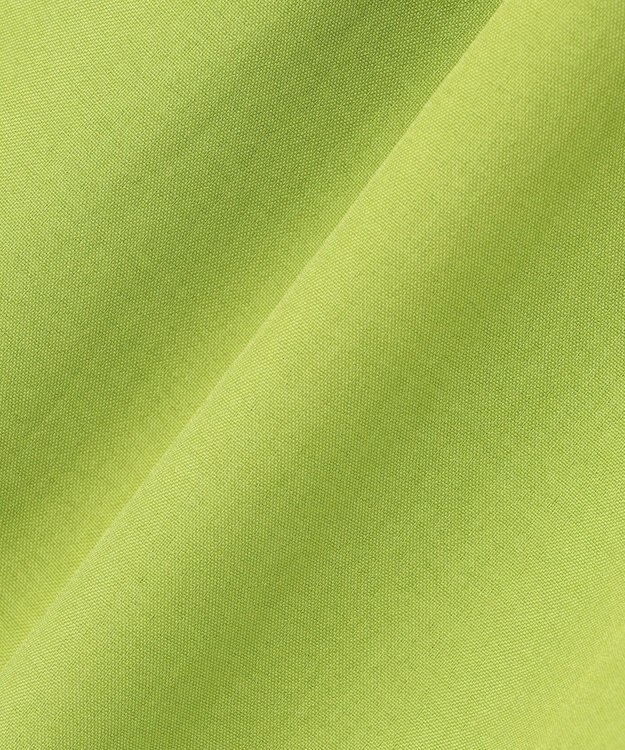 SHARE PARK LADIES ドライタッチリネンライクパンツ 黄緑系