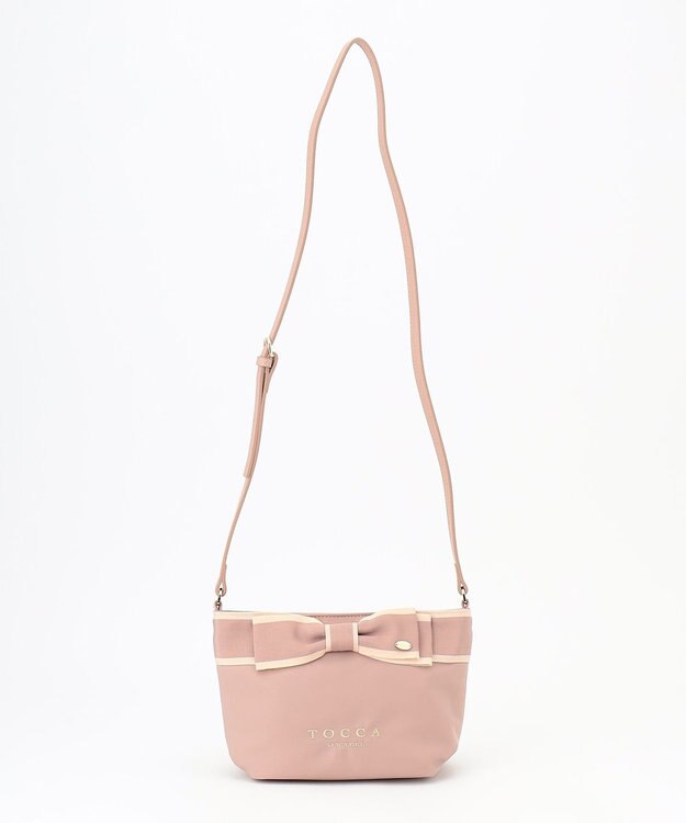 TOCCA BICOLOR RIBBON POCHETTE ポシェット ピンク系
