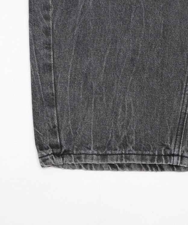 WEGO ラインストーンbackロゴデニム ブラック