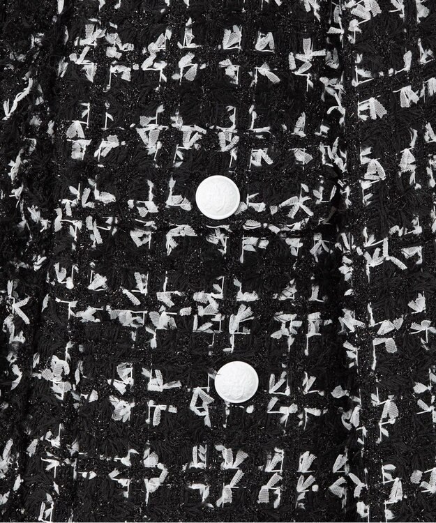 GRACE CONTINENTAL Tweed　ジャケット ブラック
