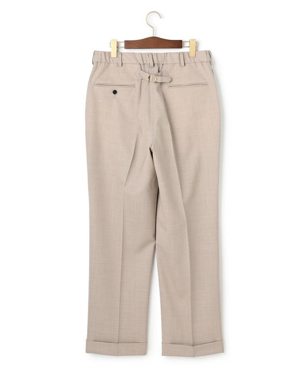 J.PRESS MEN 【J.PRESS ORIGINALS】Hight Twist Hopsack Spindle New Piped Stem Slacks / Japan Made ベージュ系