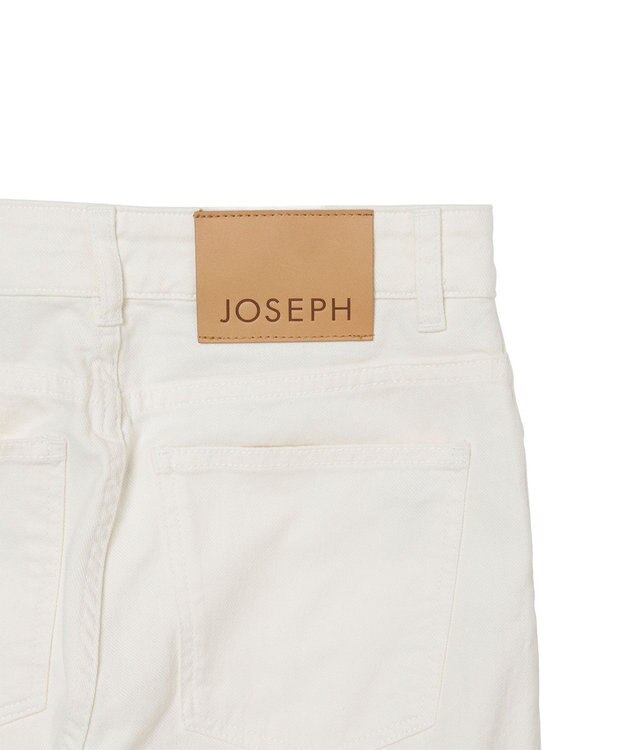 JOSEPH デニムストレッチ　トラウザーズ White