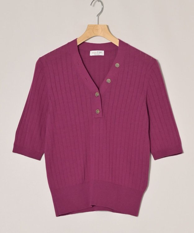 ONWARD Reuse Park 【any FAM】ニット秋冬 パープル