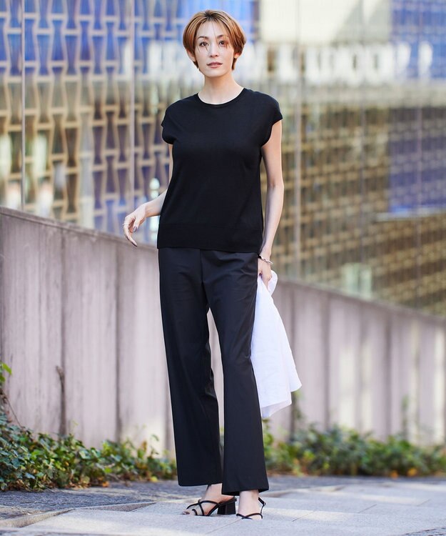 ICB 【接触冷感・洗える】PINION プルオーバー ブラック系