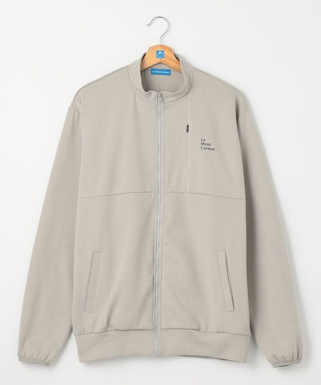 SHARE PARK MENS 【UVカット・吸水速乾・ストレッチ・軽量・アンチピリング 】ダンボールトラックジャケット（L・XLサイズ） ベージュ系