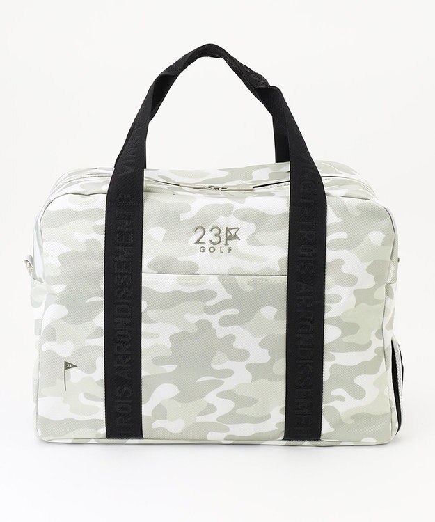 23区GOLF 【UNISEX】カモフラ柄 ボストンバッグ ホワイト系5