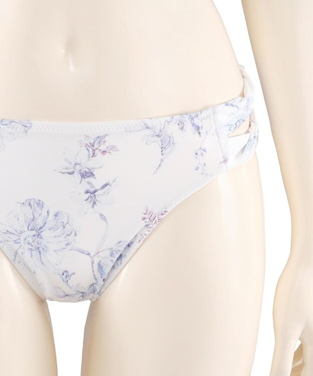 San-ai Resort（三愛水着楽園） 軽い着け心地でしっかり盛れる【楽盛り水着】　パフスリーブワイヤービキニ　9M　【San-ai Resort（サンアイリゾート）】 ネイビー