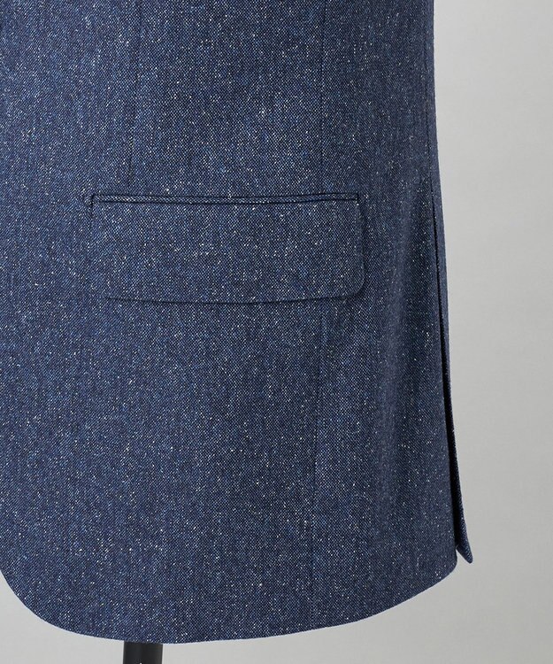 GOTAIRIKU 【MARLANE/マルラーネ】ウールシルク ホームスパン スーツ（ネイビー） ネイビー系8