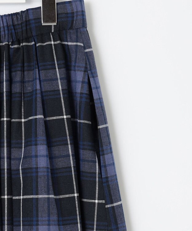 J.PRESS LADIES L 【洗える】モデレートマドラス スカート ネイビー系3