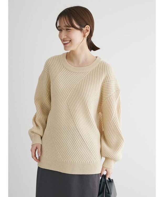 Green Parks ・Ｐｅｔｉｔ　Ｆｌｅｕｒ　ランダムキリカエニット Beige