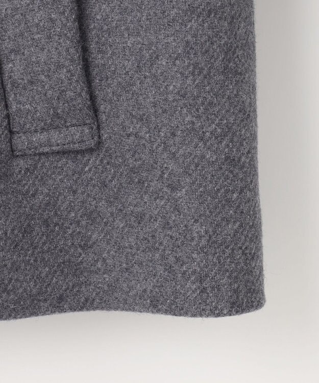 NAVE 【Nave】ダブルメルトン ショートPコート チャコール系