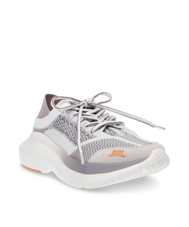 STEVE MADDEN ELEVATE 3 パフォーマンススニーカー グレーホワイト