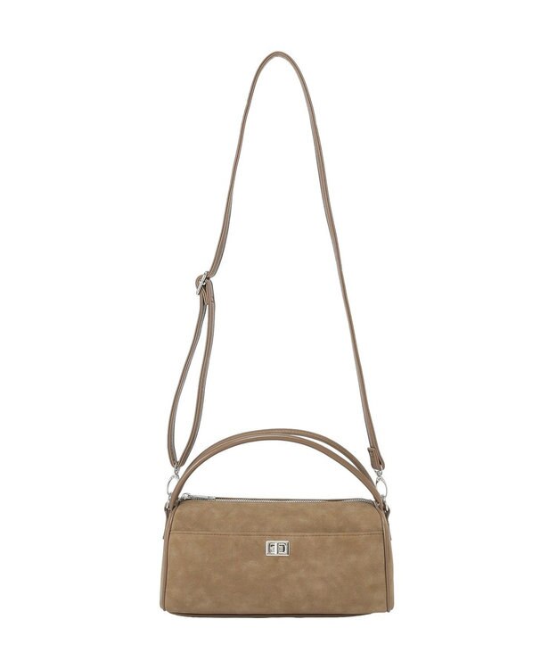 AMERICAN HOLIC ダブルハンドルショルダーバッグ Brown