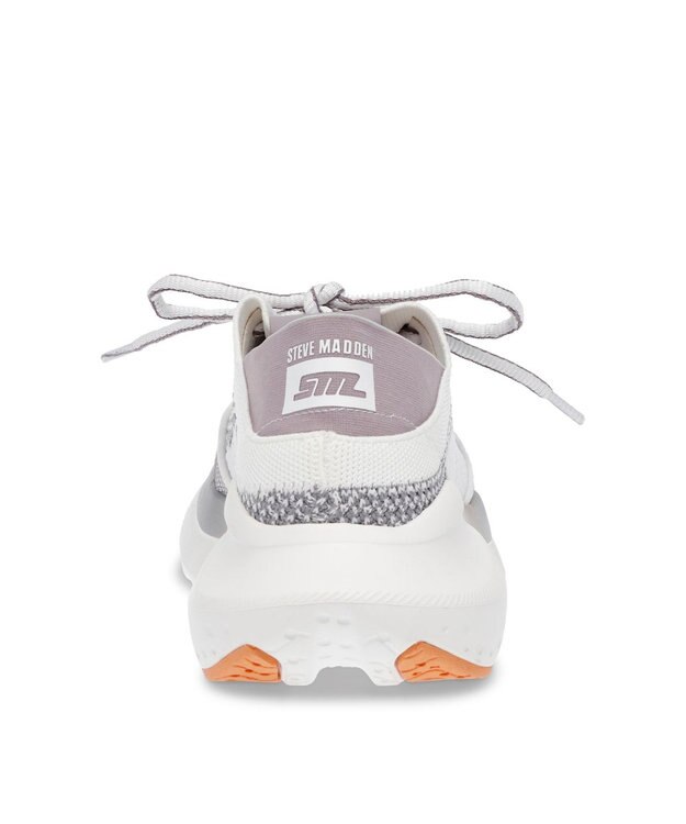 STEVE MADDEN ELEVATE 3 パフォーマンススニーカー グレーホワイト