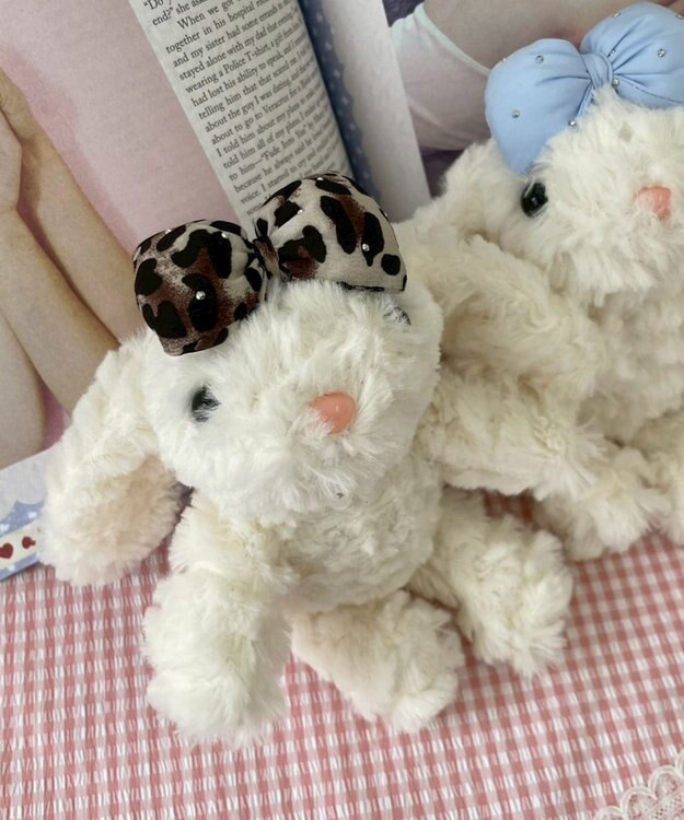 WEGO お姫様うさちゃんぬいぐるみキーホルダー ブラック