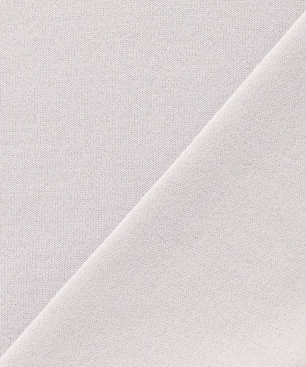 ANY SIS S 【アイスタッチ】ポロ ニット ライトグレー×オフ