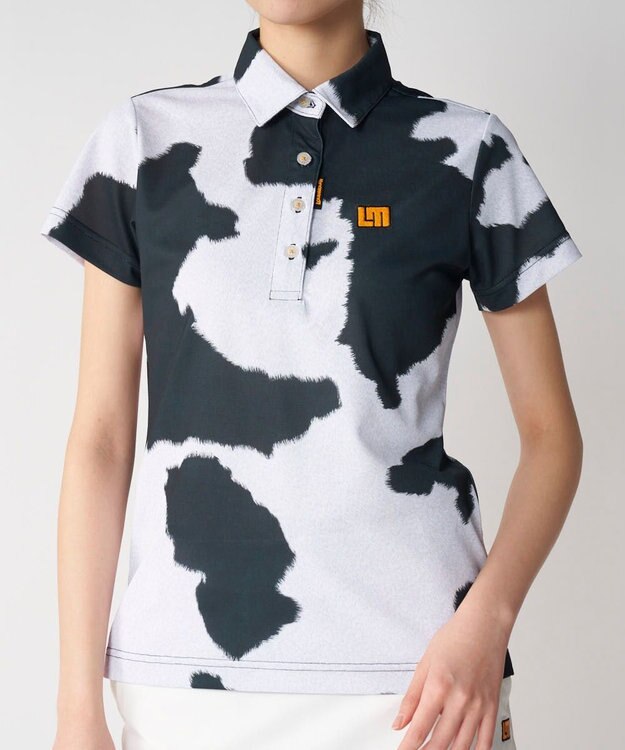 FILA GOLF／marie claire 【Loudmouth】柄ポロシャツ Cowz