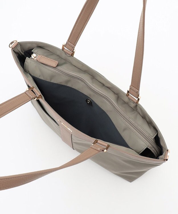 LA BAGAGERIE コンビ2WAYトートバッグ MEDIUM グレー