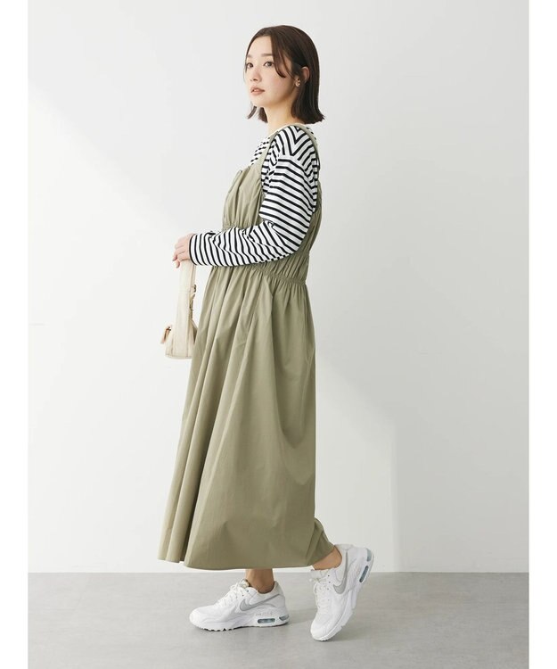 Green Parks ・ＳＵＧＡＲ　ＳＰＯＯＮ　シャーリングジャンスカ Light Khaki