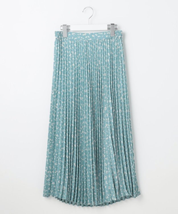 ANY SIS S エアリープリーツ スカート ミントベース