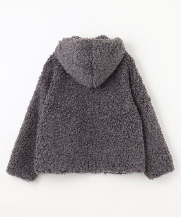 NAVE 【ReNAVE】プードルボア ジャケット チャコール系