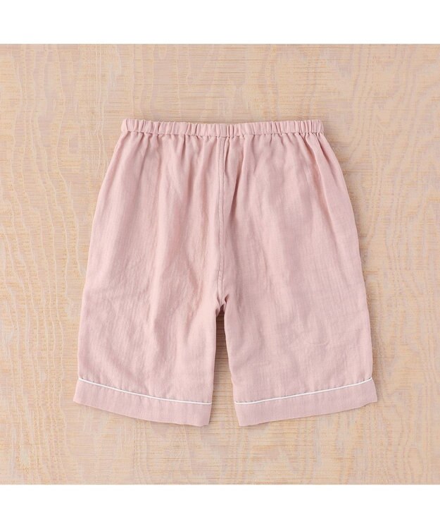 UCHINO マシュマロガーゼ半袖レディスパジャマ ピンク