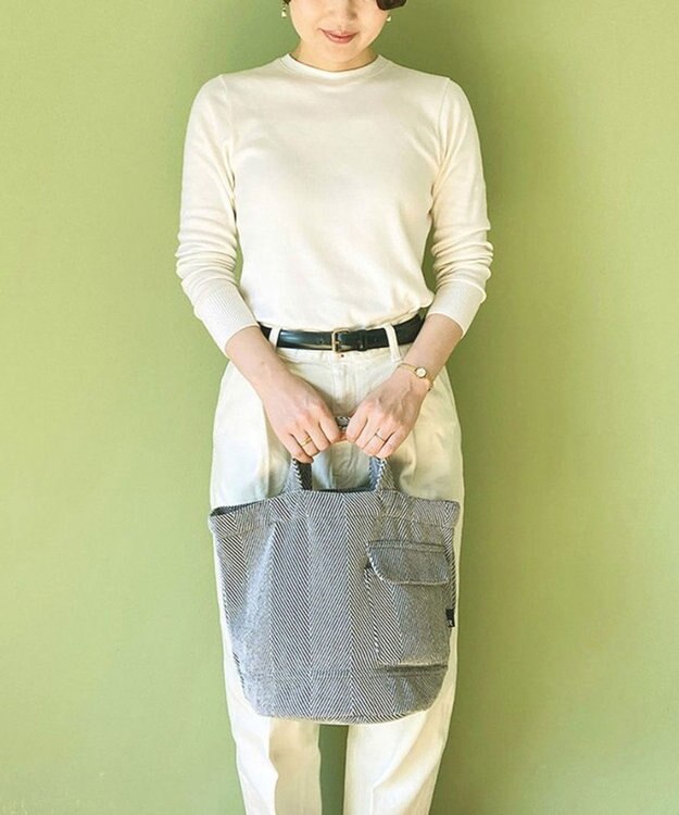 ROOTOTE 1285【ボトルホルダー付き】SN.デリ.リサイクルコットンH-A 01：グレーミックス