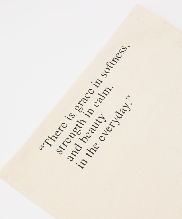 russet ［インフルエンサースタッフ企画］ロゴトートバッグ(Z-221) Kinari