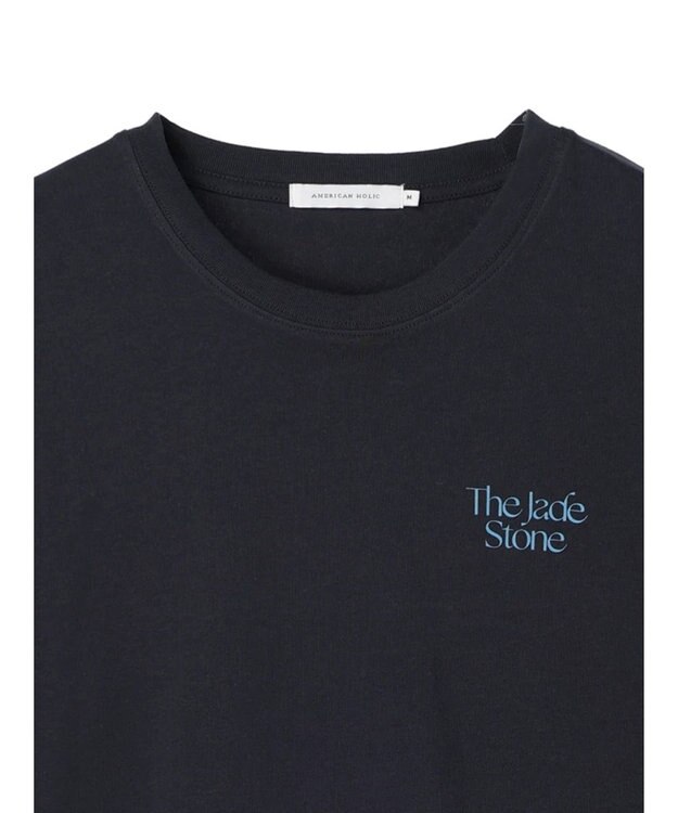 AMERICAN HOLIC カラーロゴカットプルオーバー Off White