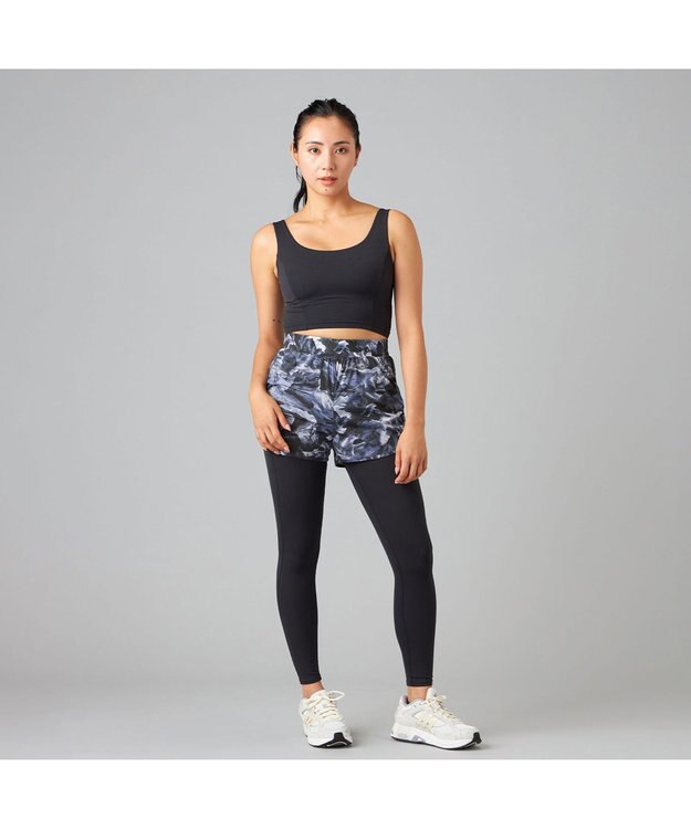 Chacott Chacott BALANCE コンパックショートパンツ ネイビープリント