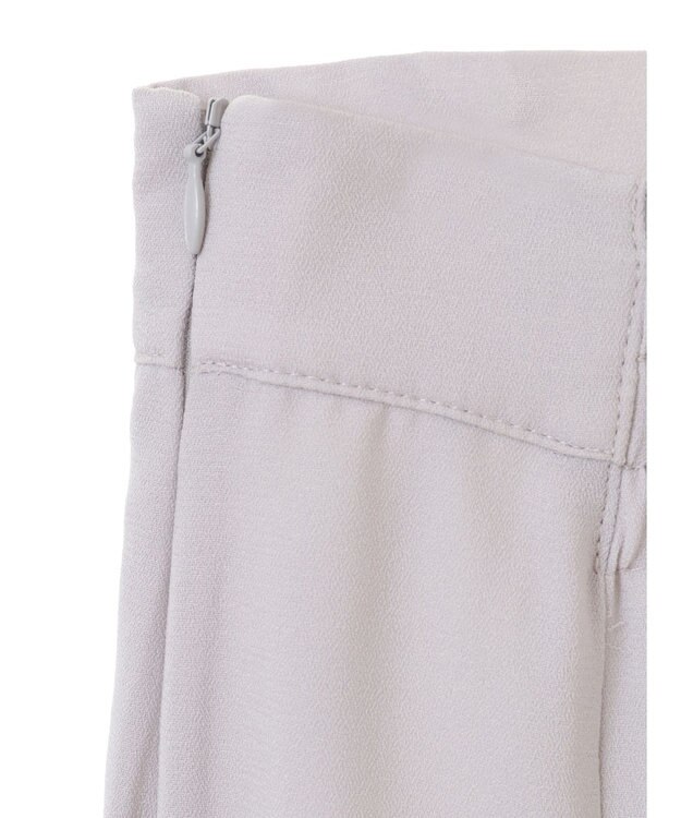 earth music&ecology レースヘムスカート Gray Beige