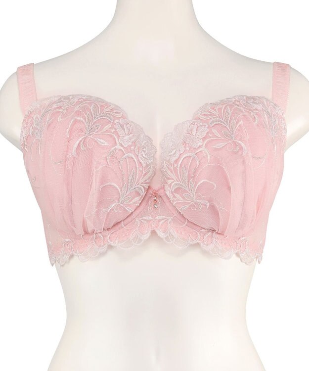 San-ai Resort（三愛水着楽園） エレガントコレクション【2502】単品ブラHIカップ ピンク