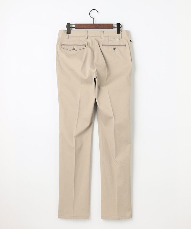 JOSEPH ABBOUD 【カラー豊富】人気！ウエストも伸びる！ オーガニックストレッチパンツ ベージュ系