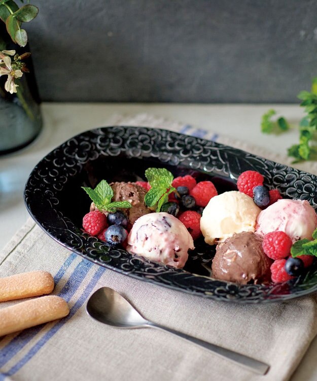 aito製作所 リアン オーバルボウル ブラック_267895