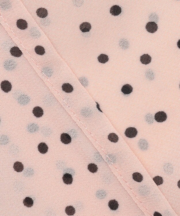 組曲 KIDS 【150-160㎝】ドットキャミ＋TシャツSET ピンク×ブラック