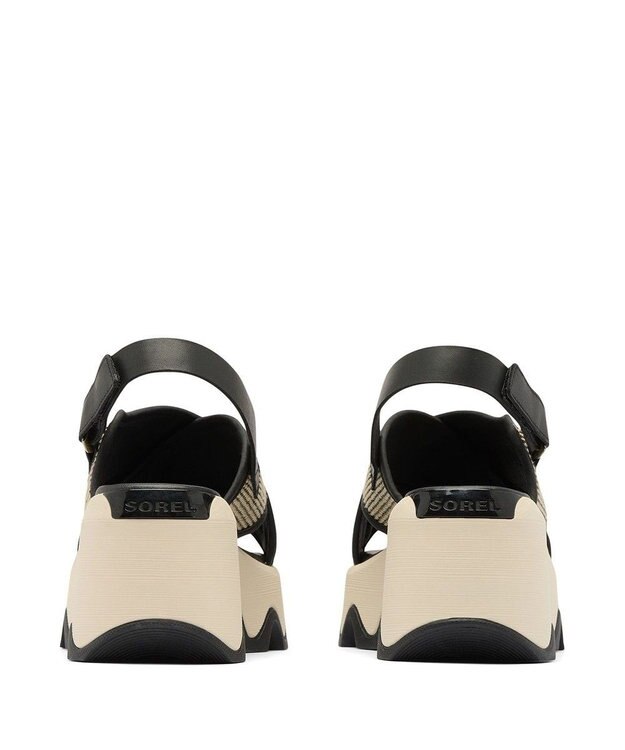 SOREL SOREL/ キネティック オーラ スリングバック テキスタイル /ソレル Black Bleached Ceramic