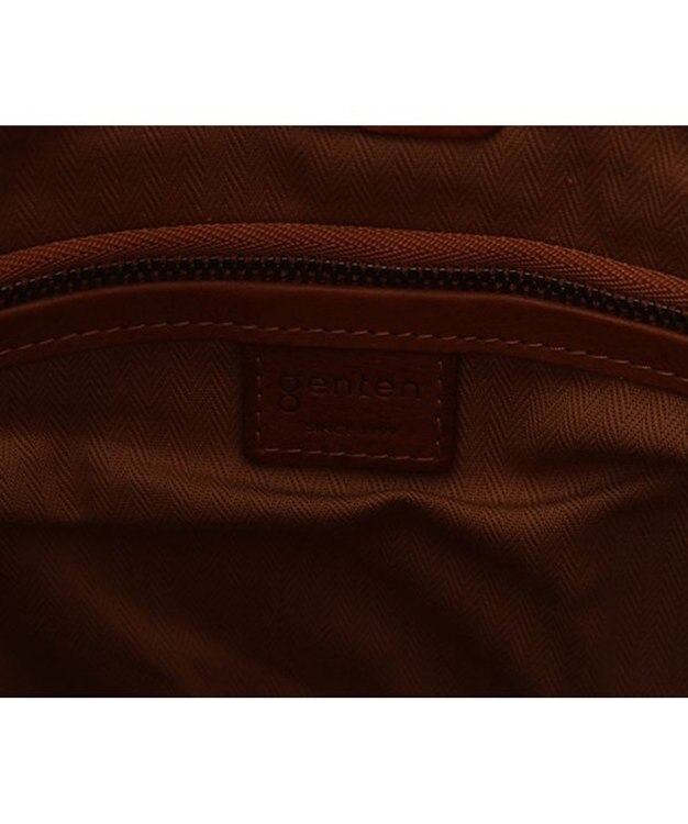 genten サステナブルカットワーク ショルダーバッグ チャ