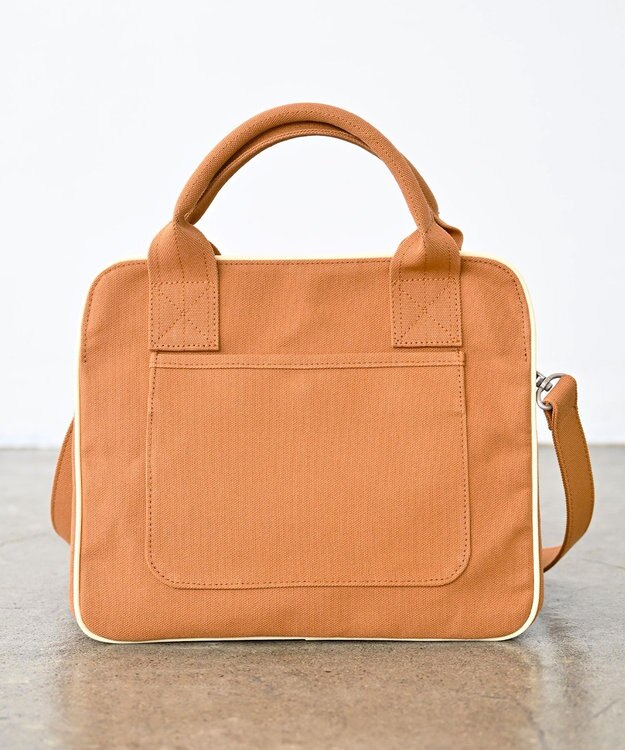YUSHI ARLE - 2WAY SHOULDER 帆布手さげ&ショルダーバッグ キャメル