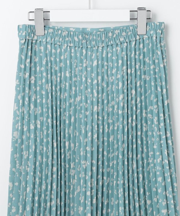 ANY SIS S エアリープリーツ スカート ミントベース