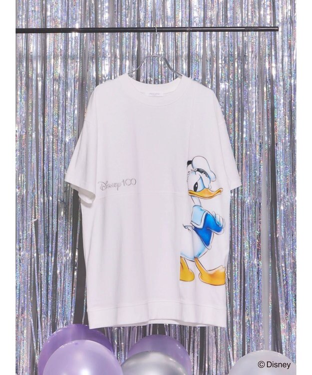 Green Parks Ｄｉｓｎｅｙ１００ドナルド・ダッグ／Ｔシャツ White