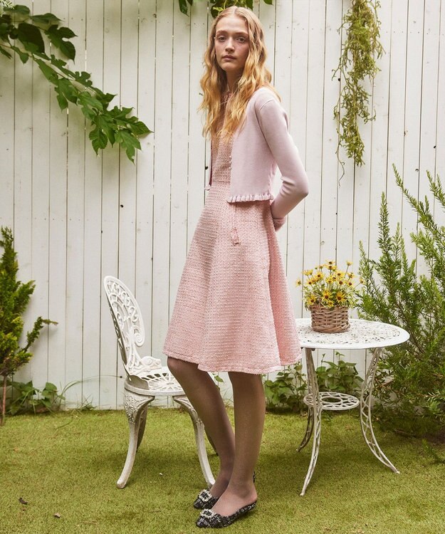 TOCCA 【00サイズあり・洗える】SMALL STAR ドレス ピンク系