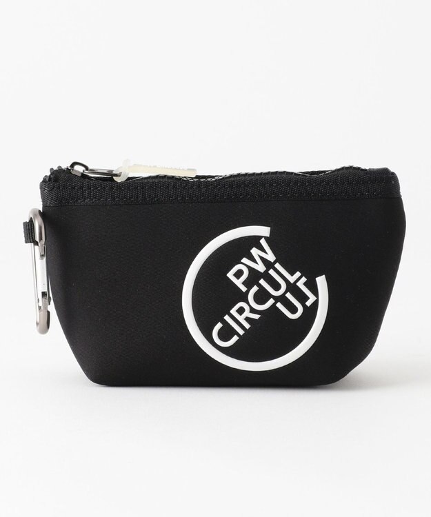 PW CIRCULUS 【UNISEX】ロゴ ポーチ ブラック系