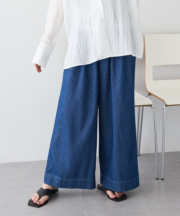 CRAFT STANDARD BOUTIQUE 3タックデニムパンツ Indigo