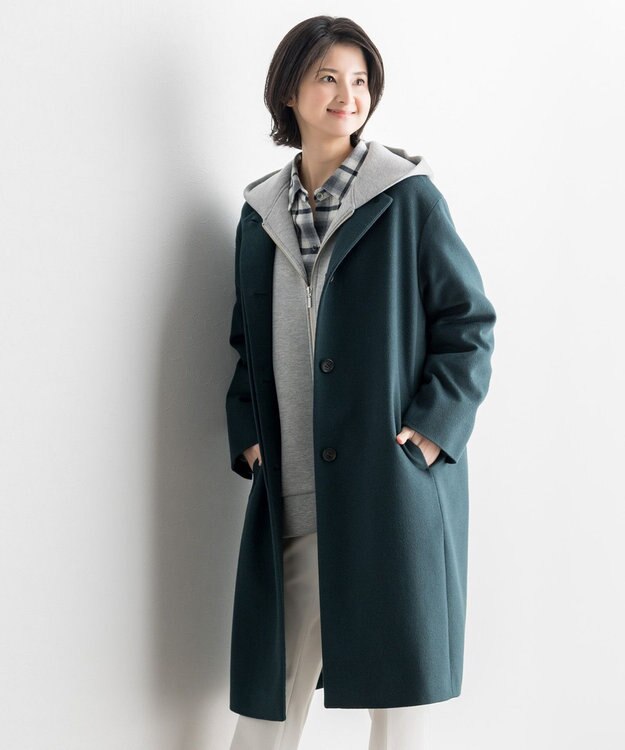 ONWARD Reuse Park 【23区】コート秋冬 グリーン